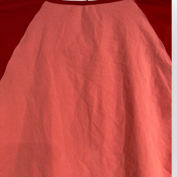 Women's Patagonia Red Pink Nylon Outdoor Activity Floral Graphic Top Size Medium - Picture 13 of 15